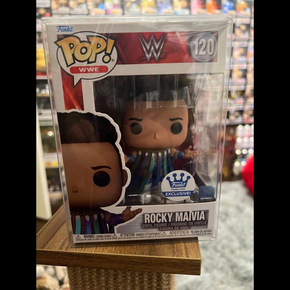 Funko Pop! Vinyl: WWE - Rocky‎ Maivia - Funko Web (FW) (Exclusive) #120